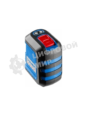 Нивелир лазерный Зубр КРЕСТ-15 (34902-2_z01) суперкомпакт, 15м, точн. +/-0,3 мм/м, держатель