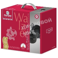 Кастрюля Rondell Walzer RDA-766, 4.7 л, 24 см, с крышкой, черный