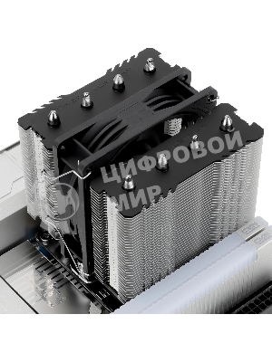 Устройство охлаждения(кулер) Thermalright Peerless Assassin 90 SE Soc-AM5/AM4/1151/1200/1700 серебристый 4-pin 23.85dB Al+Cu Ret (PA90-SE)