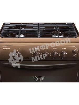 Плита газовая Gefest CG 60MC6 K83 коричневый, конфорок 4 шт, духовка 63 л, 60 см x 85 см x 60 см