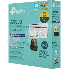 Двухдиапазонный беспроводной нано-USB-адаптер с поддержкой Bluetooth TP-Link Archer TX10UB Nano