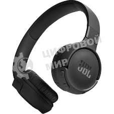 Беспроводные наушники JBL Tune 520BT черный, накладные, Bluetooth, складная конструкция, быстрая зарядка, до 57 ч