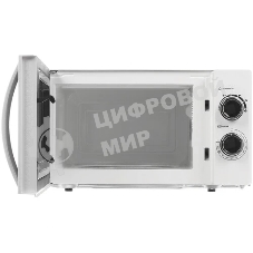 Микроволновая печь Hyundai HYM-M2043 белый/черный, 20 л, 700 Вт, переключатели - поворотный механизм