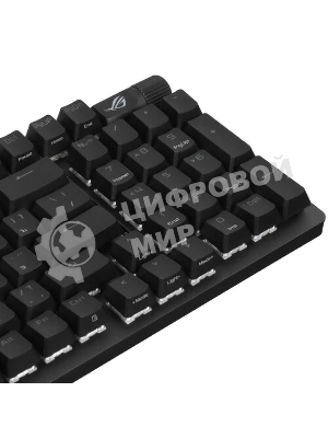 Клавиатура ASUS Strix Scope II 96 гибридная, Bluetooth, радиоканал, чёрный