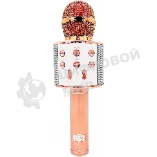Караоке-микрофон ATOM B52 KM-130P беспр.микроф. розовый