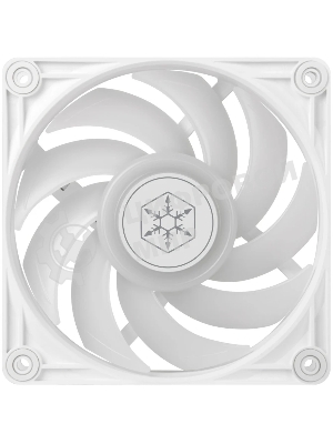Вентилятор для корпуса Silverstone VISTA 120 ARGb белый, 120 мм, 2000 об/мин, 30.6 дБ, 4 pin