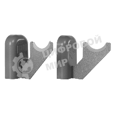 Комплект настенных регулируемых кронштейнов Royal Thermo Design 80, серебристые