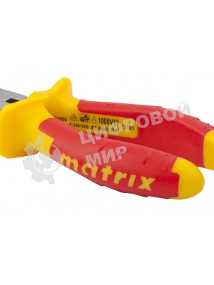 Длинногубцы Matrix прямые Insulated 17101 160 мм, двухкомпонентные рукоятки PROFESSIONAL