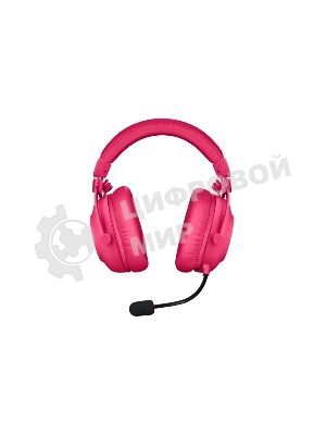 Гарнитура Logitech G Pro X 2 Lightspeed розовый, беспроводная + проводная, Bluetooth/USB/3.5 мм, до 50 ч