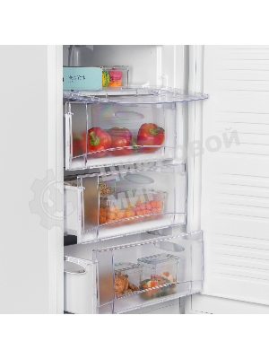 Морозилка Nordfrost DF 261 WAP, белый, 139л, 3 ящика