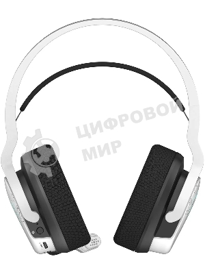 Гарнитура Bloody GR370 белый, беспроводная + проводная, Bluetooth, до 45 ч, подсветка