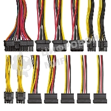 Блок питания ExeGate UN500 (EX244555RUS), 500Вт, 120мм, серебряный