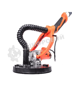 Машина шлифовальная Patriot Expert WS 225 SL 710Вт, 1700 об/мин, d диска 225 мм, d шлиф.подошвы 215 мм, доп. треугол.подошва 285*285*285 мм, подсветка, кейс (бетон, гипсокартон)