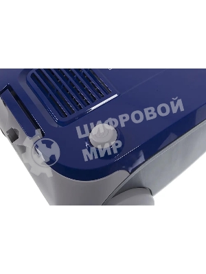 Пылесос Samsung VCC4140V3A синий, 320/1600 Вт, уборка сухая, пылесборник мешок 3 л