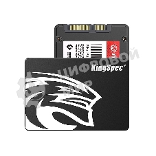 Накопитель SSD KingSpec P3-256, 256Gb, SATA, 2.5