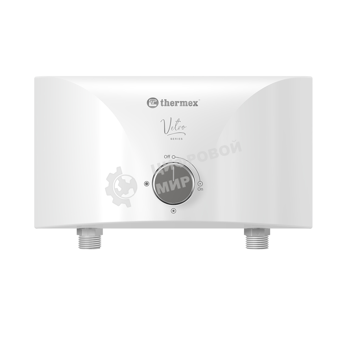 Электроводонагреватель проточный Thermex Vetro 5500 combi