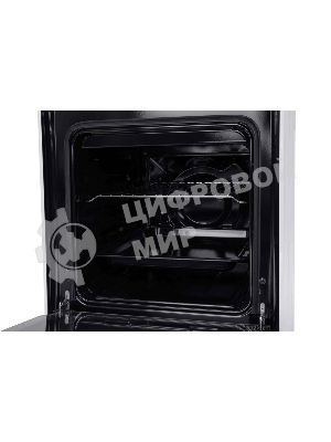 Плита комбинированная Kraft KF-FSK5302EW белый, конфорок 4 газовых, духовка 58 л, 50 см x 85.5 см x 55 см