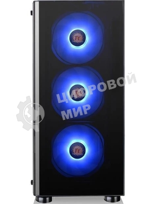 Компьютерный корпус V200 TG RGb CA-1K8-00M1WN-01 Black/Win/SPCC/Tempered Glass*1/120мм RGb Fans*3 + 120мм Standard Fan*1/MB Sync