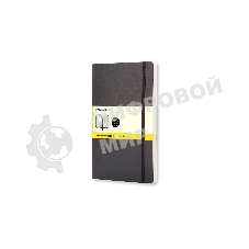 Блокнот Moleskine CLASSIC SOFT QP617 Large 130х210мм, 192 страниц, клетка, мягкая обложка, черный
