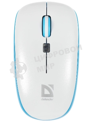 Комплект клавиатура+мышь Defender Skyline 895 беспроводной, USB, 2000 DPI, белый