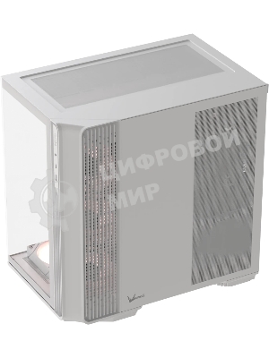Компьютерный корпус Formula V Line Crystal Z7 PA White, ATX, TYPE-C*1, USB3.0*1, Front+Side Glass, SIDE 3x PERFORMANCE ARGB, REAR 2x PERFORMANCE ARGB