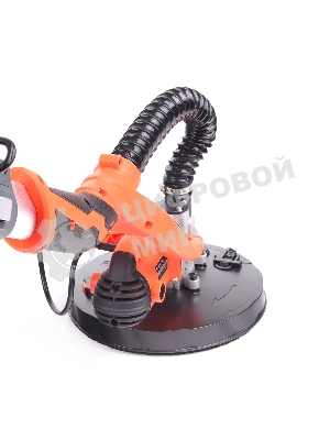 Машина шлифовальная Patriot Expert WS 225 SL 710Вт, 1700 об/мин, d диска 225 мм, d шлиф.подошвы 215 мм, доп. треугол.подошва 285*285*285 мм, подсветка, кейс (бетон, гипсокартон)