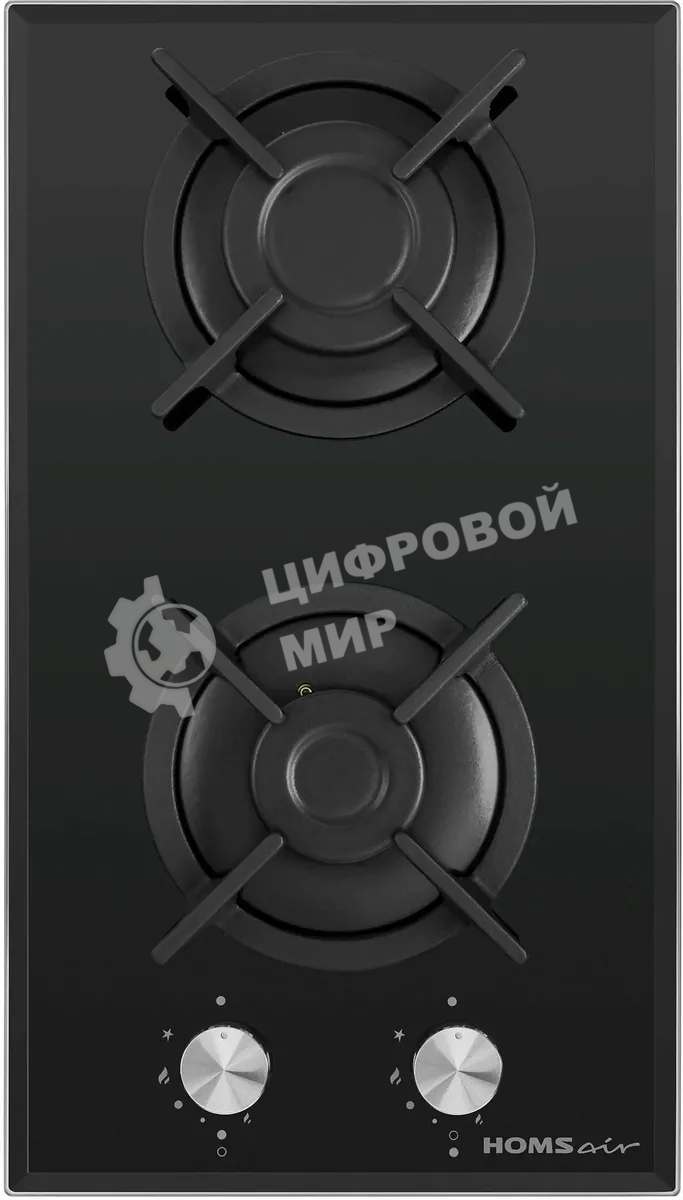 Газовая варочная панель HOMSair HGG321BK независимая, черный