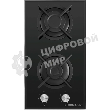 Газовая варочная панель HOMSair HGG321BK независимая, черный