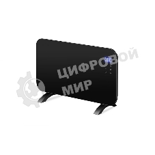 Конвектор электрический Neoclima AURA-2000B черный, 2000 Вт, 25 м2, электронный термостат, Wi-Fi