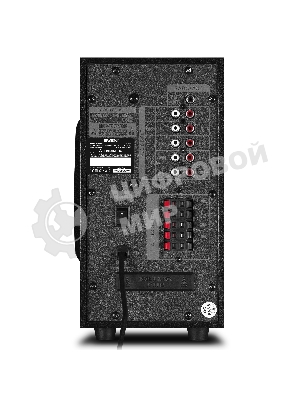 Компьютерная акустика SVEN АС HT-201, черный (80 Вт, Bluetooth, пульт, дисплей, FM, USB, SD)