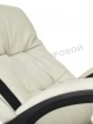 Кресло Бюрократ CH-824MSG-BF слоновая кость, экокожа