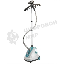 Отпариватель Delta DL-2016S белый/серо-голубой, 2000 Вт, 32 г/мин, 1400 мл