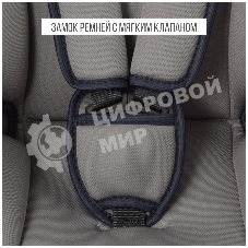 Автокресло ZLATEK KRES4039 Колибри Lux гр.0+, св.серый