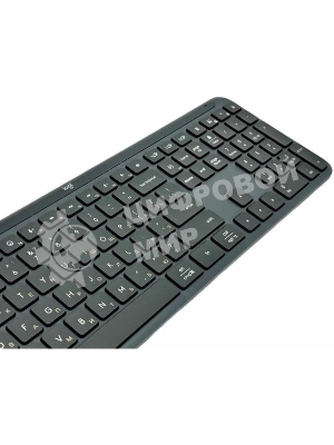Клавиатура Logitech Signature Slim K950 беспроводная, Bluetooth, радиоканал, серый
