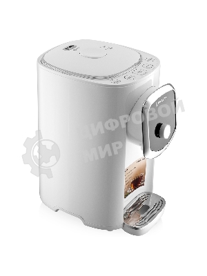 Термопот BRAYER BR1093WH, 1200 Вт, 5л, LED-дисплей, автоотключение при отсутствии воды
