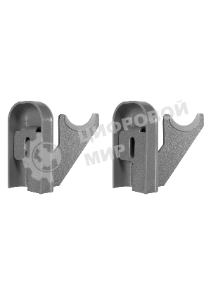 Комплект настенных регулируемых кронштейнов Royal Thermo Design 80, серебристые