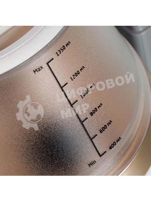 Отпариватель Kitfort КТ-913 белый/золотистый, 2000 Вт, 35 г/мин, 1300 мл