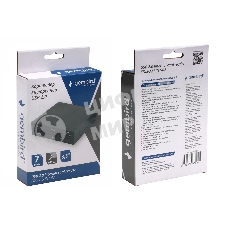 Кард-ридер Gembird FDI2-ALLIN1-02-B/черный/SD/T-Flash/Micro-SD/Micro-SDHC/Micro-SDXC/USB 2.0/метал