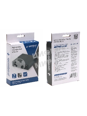 Кард-ридер Gembird FDI2-ALLIN1-02-B/черный/SD/T-Flash/Micro-SD/Micro-SDHC/Micro-SDXC/USB 2.0/метал