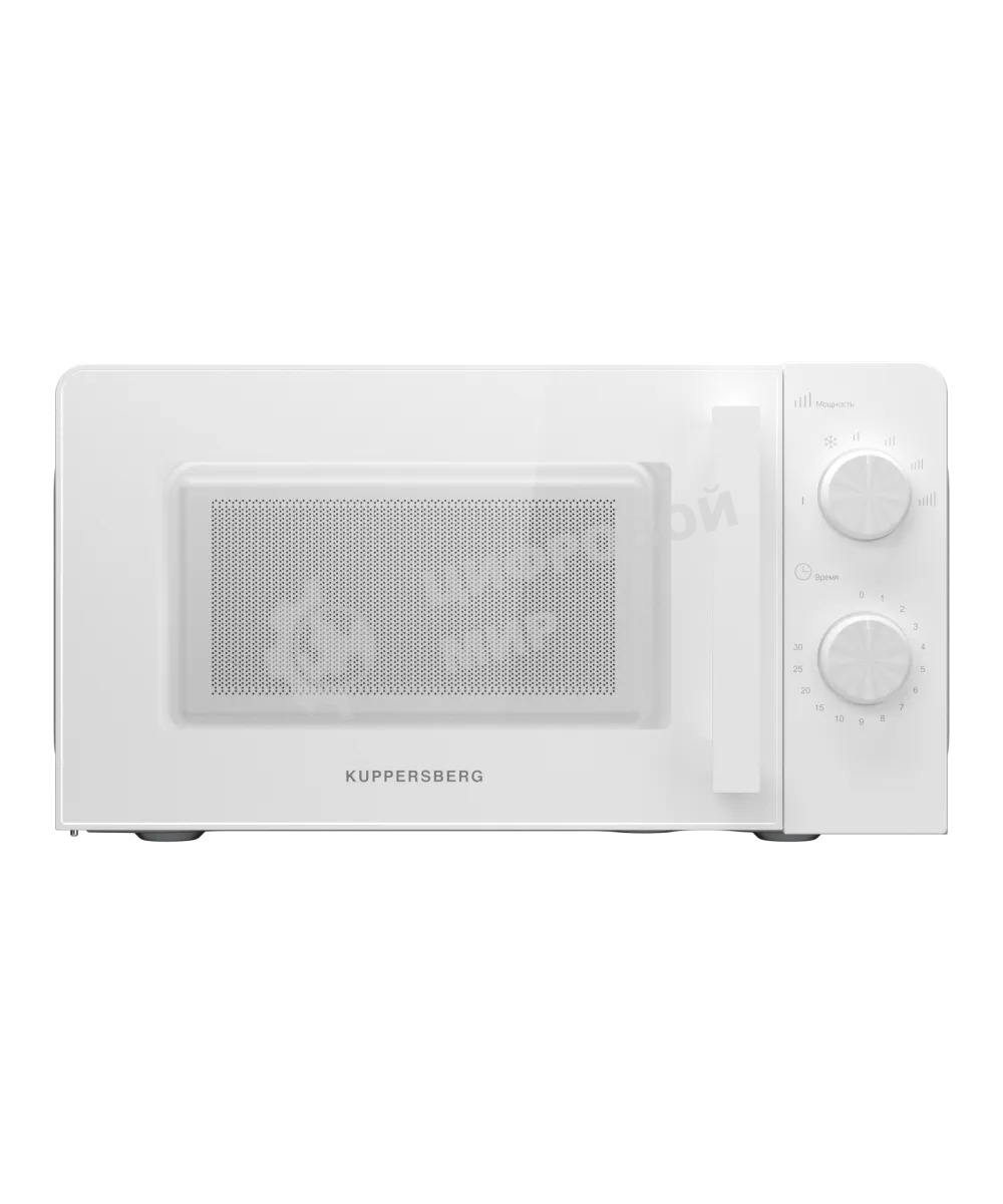 Микроволновая печь Kuppersberg TMW 204 W белый, 20 л, 700 Вт, переключатели - поворотный механизм