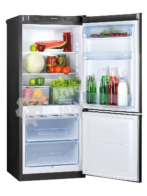Холодильник Pozis RK-101 черный двухкамерный 156/57л морозилка снизу