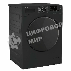 Стиральная машина Beko WSPE6H616A черный, загрузка фронтальная 6,5 кг, 1200 об/мин., класс: А++
