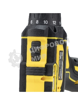 Дрель-шуруповерт Kolner KCD 12/2C, 12 В, 1,5 Ач, 29 Нм, щеточный