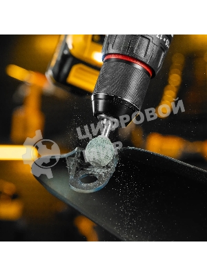 Набор шарошек Denzel абразивных для дрели (ПШМ), 63С, 10 шт.