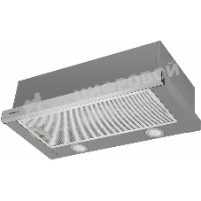 Вытяжка телескопическая HOMSair Flat 50 нержавеющая сталь, 50 см, 520 куб. м/ч, 47 дБ