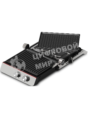 Гриль электрический Zigmund & Shtain ZEG-926 черный/серебристый, 2000 Вт