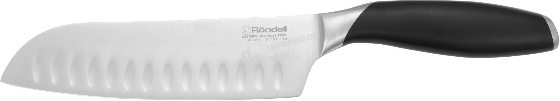 Нож сантоку 17,8 см Gasta Rondell RD-1866