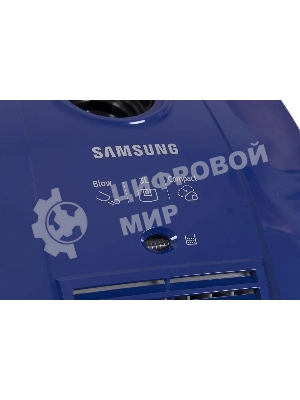 Пылесос Samsung VCC4140V3A синий, 320/1600 Вт, уборка сухая, пылесборник мешок 3 л