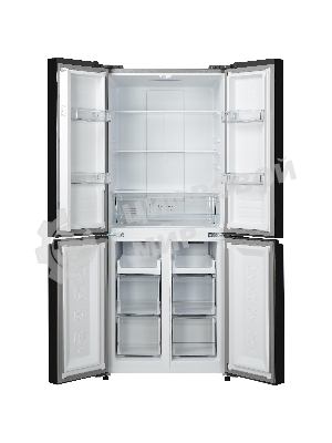 Холодильник Бирюса CD 405 DI темная нержавеющая сталь двухкамерный 289/130л морозилка снизу Side by Side