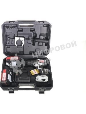 Дрель-шуруповерт ИНТЕРСКОЛ DAU-13/36V 90, 36 В,  2 Ач, 90 Нм, бесщеточный, ударный